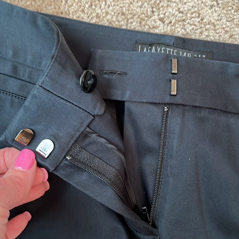 Lafayette 148 New York Cropped Pants - Picture 3 of 7